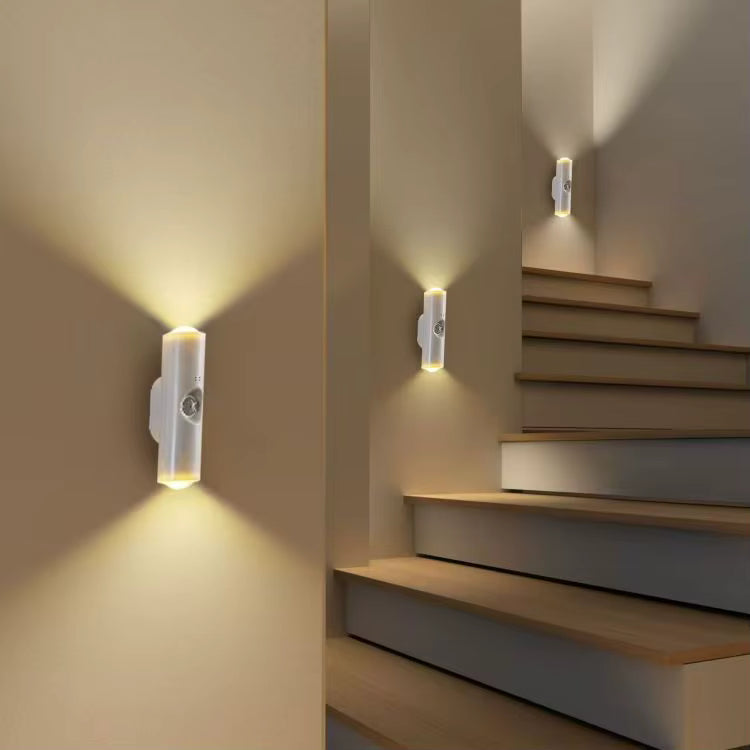 Lampe Murale LED Intelligente à Détection de Mouvement – 9 Couleurs